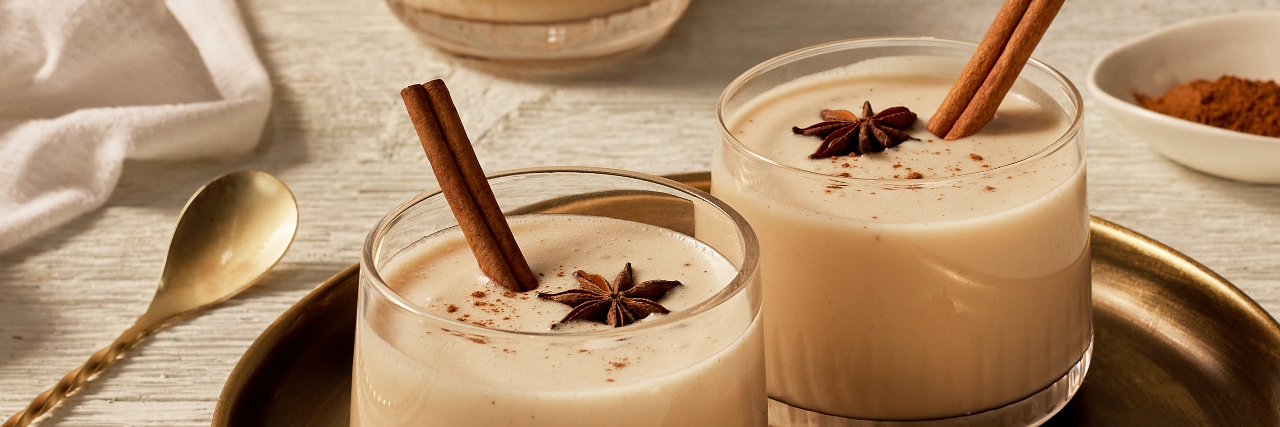 Coquito Eggless Eggnog