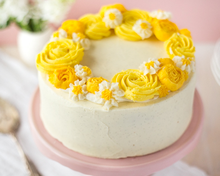 Flower Wreath Cake