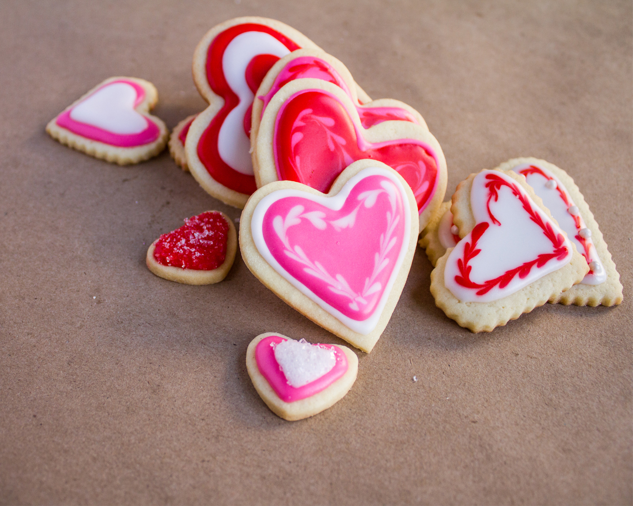 Valentine's Day Sugar Cookies