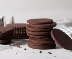 Chocolate Cutout Cookies 