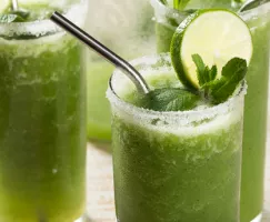 Blended Honeydew Mojito