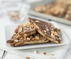 Brown Butter Cracker Toffee