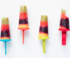 Rainbow Fruit Frozen Pops